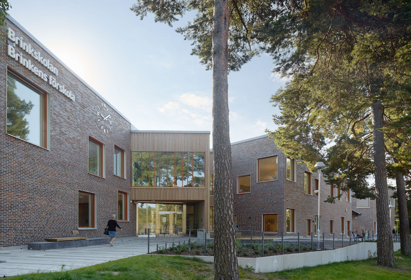 Brinkskolan – en trygg skola i Täby, arkitekt och inredningsarkitekt: LINK Arkitektur