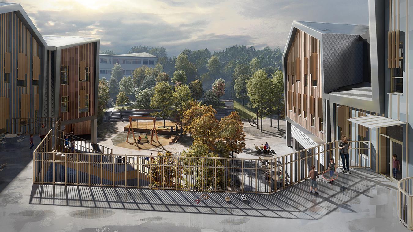Torslandaskolan, LINK Arkitektur