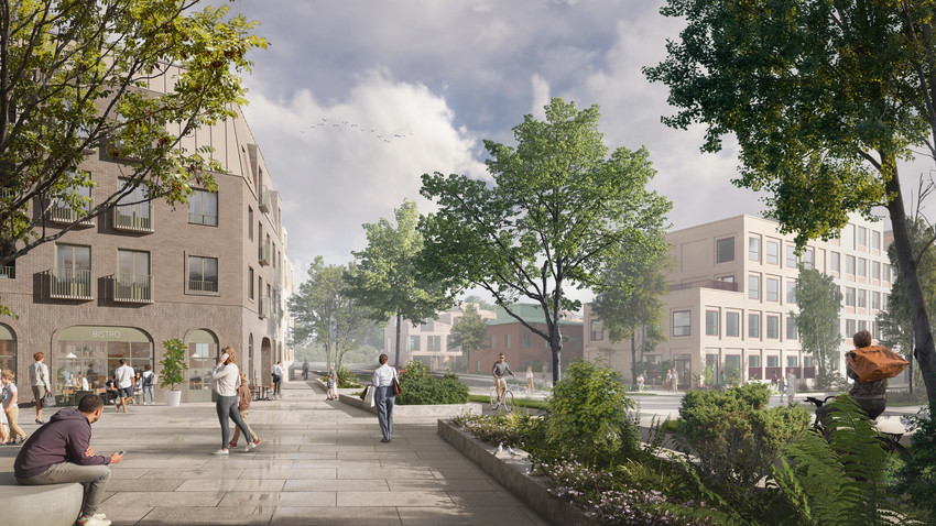 Övre Bryggårdsgärdet, LINK Arkitektur