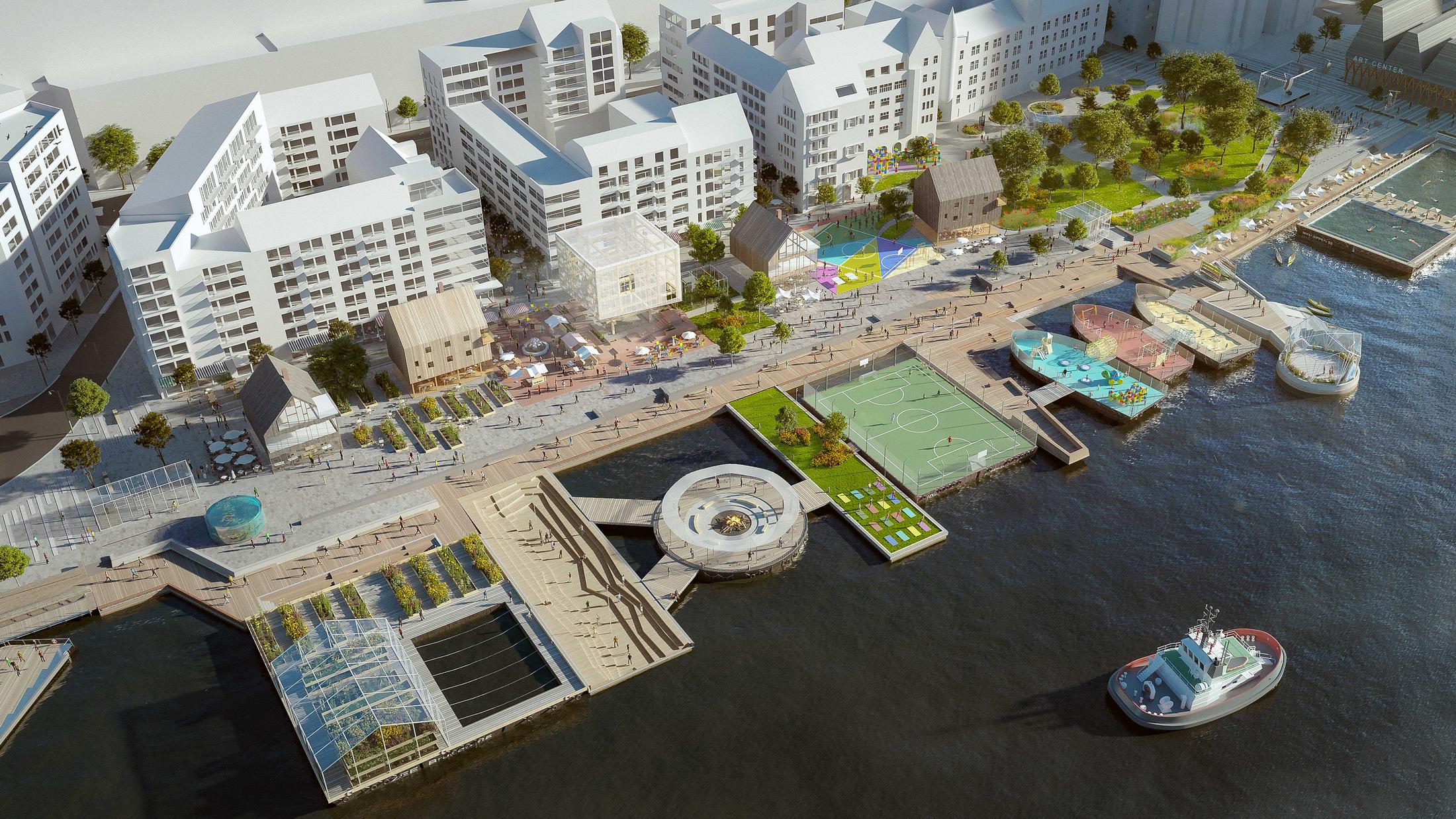 Skeppsbron – urbanism, placemaking och inredningsarkitektur i Älvstaden, arkitekt: LINK Arkitektur