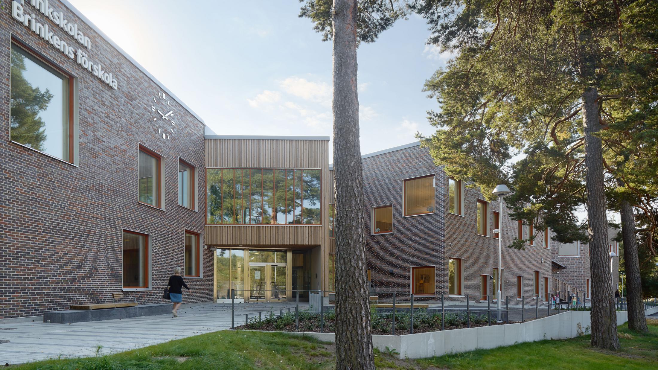 Brinkskolan – en trygg skola i Täby, arkitekt och inredningsarkitekt: LINK Arkitektur