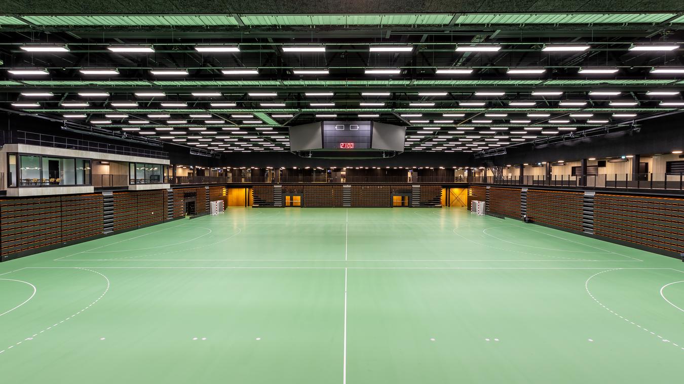 Indoor arena. Photo