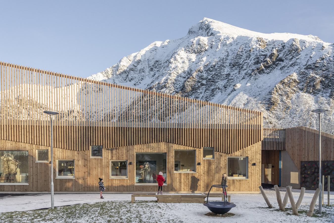 Flakstad skola, LINK Arkitektur