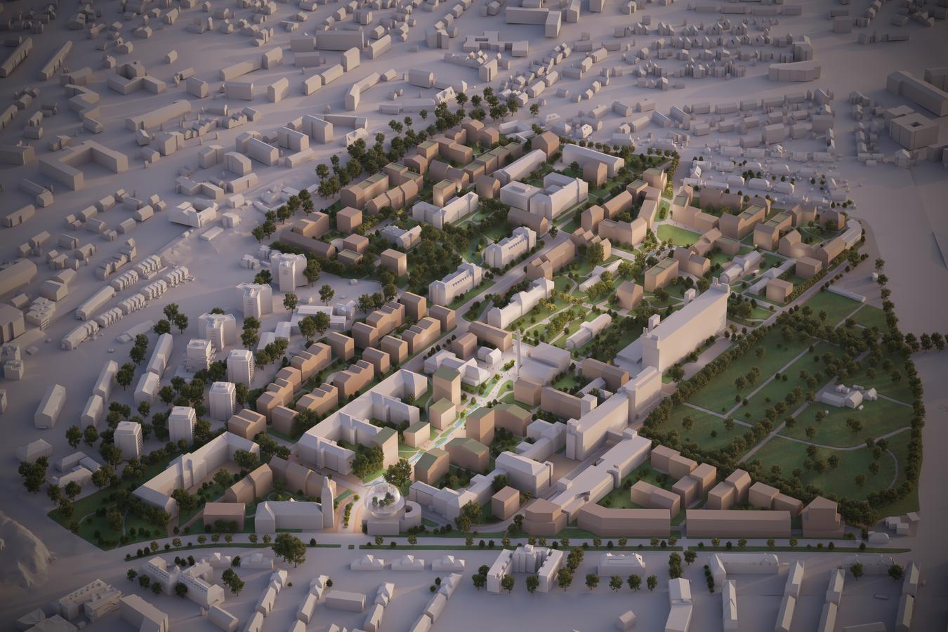 master plan of ullevål area